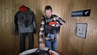 Simms Freesone Sling Pack Deutsch [upl. by Susejedairam]