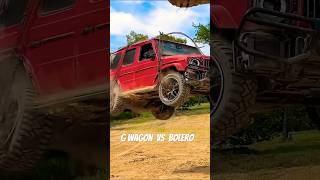 G wagon vs bolero build quality test bolero modified gwagon automobile test buildquality car [upl. by Adaiha]