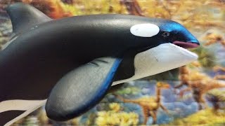 Reviews 184  Safari Ltd 1991 Killer Whale HowiSafari [upl. by Eirrod254]