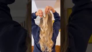 Tuto coiffure cheveux longs 👩🏼✨ [upl. by Junji284]