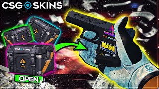 YENI SIYAH GLOCK GELDI CIKARTTIM Csgoskins Promo Code 2024 [upl. by Acinorrev]