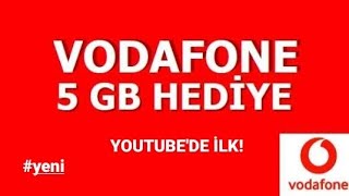 VODAFONE GÜNLÜK 5GB İNTERNET KAMPANYASI MUTLAKA İZLE YENİ YÖNTEM  YOUTUBEDE İLK [upl. by Emmalee]