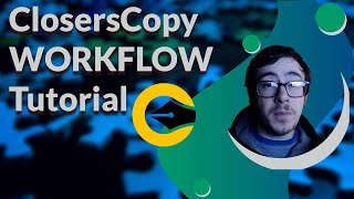 How to Create a Workflow in ClosersCopy Tutorial [upl. by Firooc498]