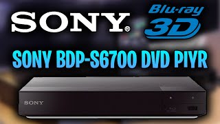 Unboxing The SONY BDPS6700 BluRay 3D 4K DVD Player [upl. by Mcnamara]