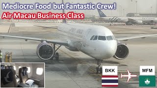 Flying to East Asias Las Vegas  Air Macau A321neo Business Class [upl. by Mcconaghy35]