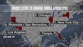 What cities will survive the zombie apocalypse [upl. by Dodge626]