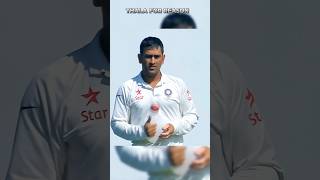 MS Dhoni Unstoppable Bowling in test match msdhoni shorts cricket [upl. by Itnavart603]