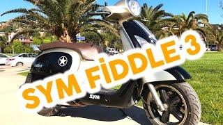 SYM Fiddle 3 İnceleme  Başlangıç İçin Güzel Scooter [upl. by Allissa42]