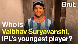 Who is Vaibhav Suryavanshi IPL’s youngest player [upl. by Tnattirb]