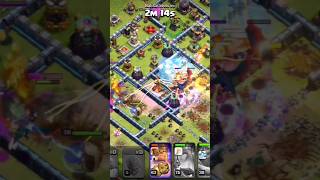 Kings New Ability  Gaint Gauntlet  Takes Revenge 💯❌❌ clashofclans coc clanwar wargames war [upl. by Immas]