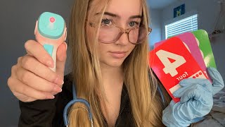 ASMR Full Medical and Cranial Nerve Exam🩺 soft spoken [upl. by Arutnev]