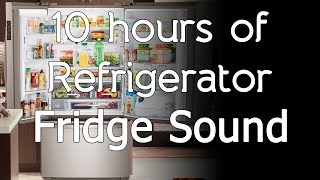 🎧 Refrigerator noise fridge sound sounds hq black screen dark screen high quality white noise ASMR [upl. by Eelnyl]