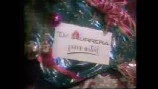 Comercial Navideño Aurrera 01 quotTarjeta Navideña Aurreraquot México 80´s [upl. by Nniuqal]