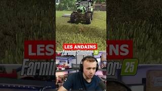 LE PASSAGE DES ROUES SUR LES ANDAINS SUR FARMING SIMULATOR 25 🤯 farmingsimulator25 fs25 [upl. by Santa]