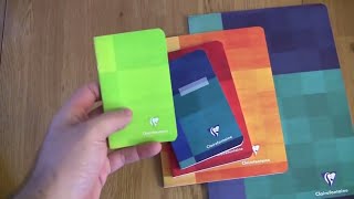 Clairefontaine Staplebound Notebook Review [upl. by Azarria]