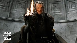 The Lord Of The Rings The Return Of The King  King Denethor Goes Mad  ClipZone High Octane Hits [upl. by Casaleggio48]