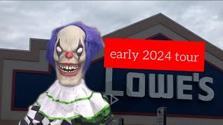 Lowes Halloween 2024 early store tour pneumatics [upl. by Katzman852]