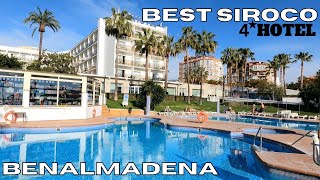 Benalmadena BEST SIROCO Hotel POOL and BAR Tour Andalusia SPAIN Costa del Sol [upl. by Atalanti425]