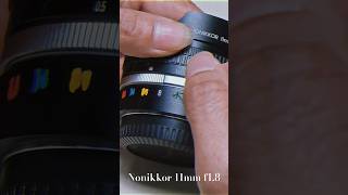 Nonikkor 11mm f18 handcrafted process [upl. by Lasiaf]