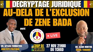 DECRYPTAGE JURIDIQUE AUDELA DE LEXCLUSION DE ZENE BADA AUX LEGISLATIVES 2024 [upl. by Sisenej]