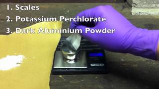 How to Make Super Powerful Flash Powder KCLO4AL [upl. by Gemina562]