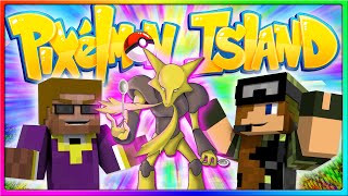 Pixelmon Island SMP  Abra Kadabra ALAKAZAM Episode 1  Minecraft Pokemon Mod [upl. by Nuzzi]