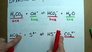 Identify Conjugate Acid Base Pairs Bronsted Lowry [upl. by Salvatore500]