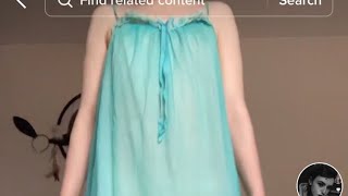 Nightgown unboxing  try on  nightgown vintagestyle tryon RavenMadisonvintage [upl. by Elsey564]