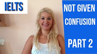 IELTS Reading TIPS for NG confusion PART 2 english video [upl. by Mccord]