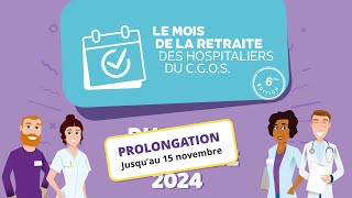 Le Mois de la Retraite des Hospitaliers 2024 est prolongé [upl. by Verneuil]