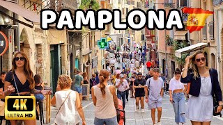 🇪🇦4K PAMPLONA Walking Tour  Europe’s Most Beautiful Cities  Navarra Spain [upl. by Arne766]