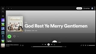 God Rest Ye Merry Gentlemen 1 Hour Loop Pentatonix Version [upl. by Lemrahc]