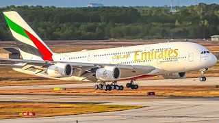 60 MINS of Plane Watching at Houston George Bush Airport 🇺🇸 [upl. by Leirda]