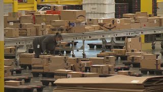 Cyber Monday inside the Hazelwood Amazon facility [upl. by Atterg]