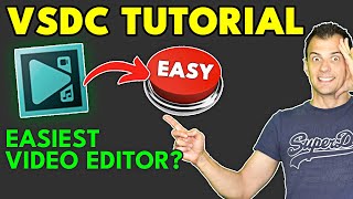 VSDC Free Video Editor Tutorial For Beginners [upl. by Auhsot382]