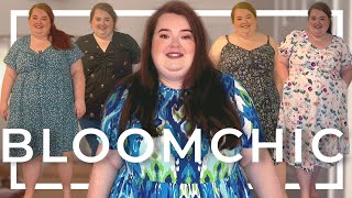 SUPER CUTE BLOOMCHIC HAUL  plus size fashion try on haul  2023 [upl. by Anavas255]