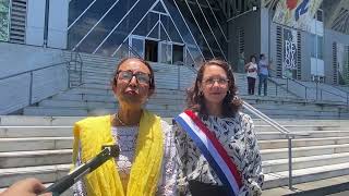 Loi immigration  le drapeau français en berne à la Région [upl. by Nodnol407]