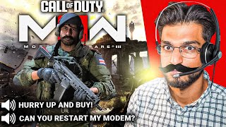 TROLLING PEOPLE IN CALL OF DUTY MW3 ft Rajesh PART 2 [upl. by Bergstein]