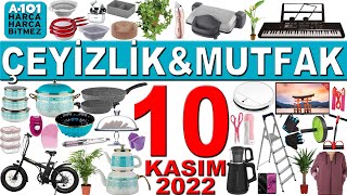 A101 CANLI ÇİÇEK MUTFAK VE ÇEYİZLİK BU PERŞEMBE  A101DE BU HAFTA NELER VAR 10 KASIM A101 KATALOĞU [upl. by Persons]