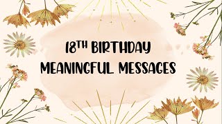 BIRTHDAY MEANINGFUL MESSAGES  BIRTHDAY WISHES [upl. by Pepi]