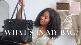 WHATS IN MY BAG  BÉIS Work Tote 2Year Review • Corporate Marketing Specialist [upl. by Delores]