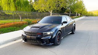 LOUDEST SUPERCHARGER WHINE HELLCAT REDEYE POV🍷 [upl. by Aketahs]