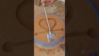 Metal Casting EP 480  making spoon  molding  Experiment  metal casting [upl. by Shari]