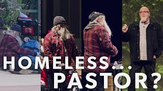 Homeless man is the pastor [upl. by Ennovihc]