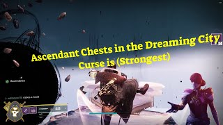 Ascendant Chests in the Dreaming City in Destiny 2 Curse Strongestgaming destiny2 dreamingcity [upl. by Crellen]