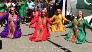 Balochi Dance Performance by Sanam Studios at Atlanta Dogwood Festival 2016 [upl. by Initirb]