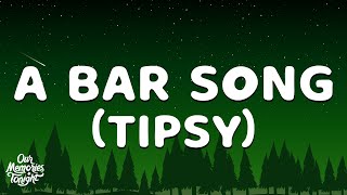 Shaboozey  A Bar Song Tipsy Lyrics [upl. by Kolk]