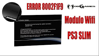 ERROR 8002F1F9 PLAYSTATION 3 FIX 18VOLT [upl. by Eeleak61]