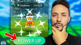 Is Therian Landorus with Sandsear Storm Worth Powering Up in Pokémon GO [upl. by Kemble]