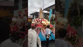 OUR LADY QYEEN OF PEACE  SAN ANTONIO DE PADUA PARISH GRAND FLORES DE MAYO AND MARIAN PROCESSION [upl. by Saticilef]